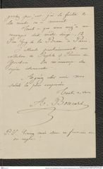 Nachlass Franz Steindachner, Brief von Gabriel Adolphe Boucard an Franz Steindachner (06.03.1878), Inv.Nr. 47.05, Seite 3